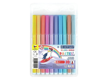 Фломастеры пастельные 12 цветов. Centropen 7550/1209 TP
