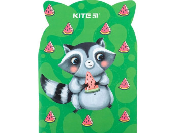 Блокнот у клітинку B6, 48 аркушів, Tasty racoon, Kite