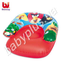 Кресло надувное Angry birds Bestway 96106