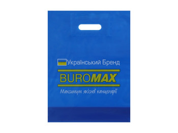 Пакет полиэтиленовый синий 30×40 см