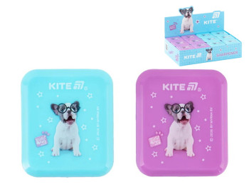 Точилка с контейнером прямоугольная Kite Studio Pets GF26-116