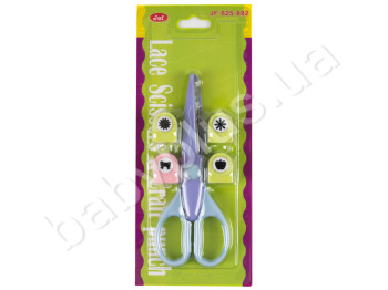 Фигурные ножницы-дыроколы. AIHAO JF-625-882 УЦЕНКА