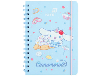 Блокнот А5 на спирали, в клетку Cinnamoroll Kite CR26-190, 80 листов