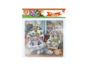 М'які квадратні пазли 44 Коти, У будинку, Vladi Toys