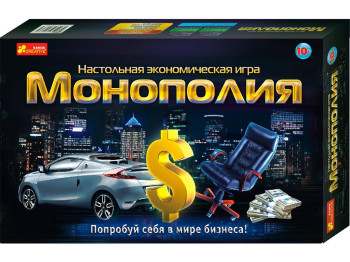 Экономическая игра Монополия Ranok Creative