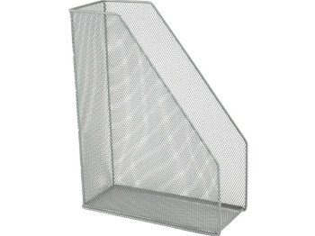 Лоток вертикальний Axent, 100×250×320 мм, металева сітка, сріблястий
