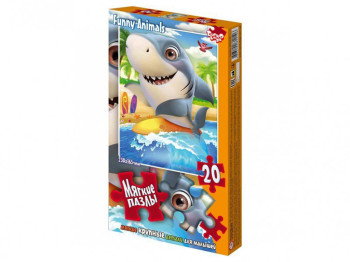 М'які пазли 20 елементів, Danko Toys