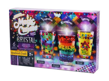 Набор для творчества MAGIC CANDLE CRYSTAL, Danko Toys