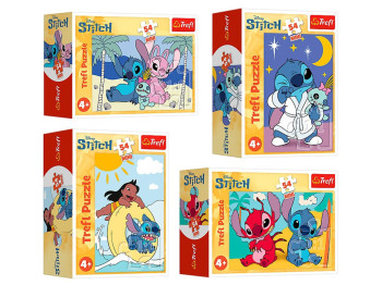 Пазлы Trefl Mini Lilo and Stitch Стич и его мир, 54 элемента, микс видов