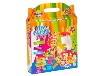 Набор для творчества Мистер Тесто ice cream party 29 предметов, Strateg