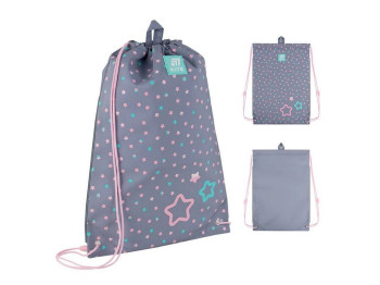 Сумка для взуття зі шнурками Kawaii Stars K25-600M-13, 46×33 см, затяжка шнурком, Kite