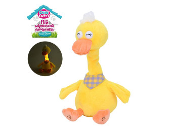 Игрушка мягкая интерактивная Утенок FG240408183A