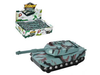 Танк іграшковий інерційний 383-22E (ціна за 1шт)