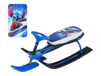 Снегокат Lilo and Stitch MS 1778-8, низкая рама, мягкое сиденье