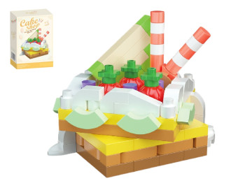 Конструктор пирожное Cake Shop Berry, 150 деталей, мини-блоки