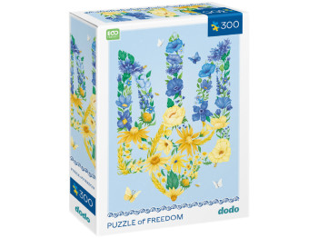 Пазл Квітучий тризуб, 300 елементів, DoDo 300588