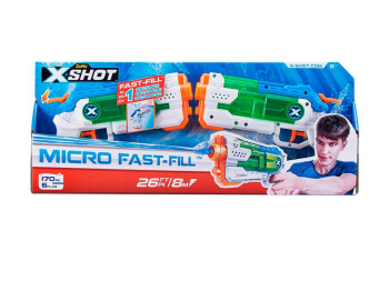 Набір водяних бластерів іграшкових X-Shot Warfare Fast Fill Small. Zuru 56244R