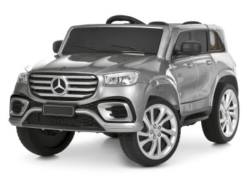 Електромобіль M 6365EBLRS-11 Mercedes-Benz, 4×25W, 1х12V/7AH, MP3, USB, TF, EVA, Bluetooth, сірий