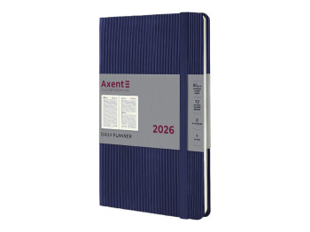 Ежедневник Axent Partner Lines 2026, А5, синий