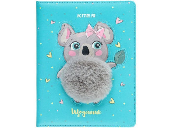 Щоденник шкільний Pretty koala, Тверда обкладинка, Kite