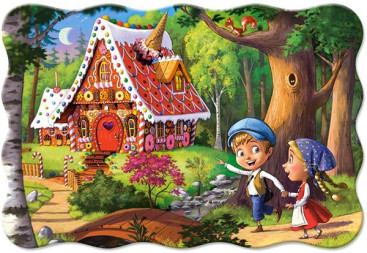 Пазли Пряничне будиночок, 20 елементів, Castorland