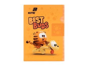 Папка-куточок з клапаном Garfield GF25-248-2, формат A4, поліпропілен, Kite