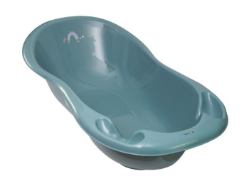 Ванночка LUX Метео со сливом мятная 102 см. Tega Baby ME-005ODPLYW-165