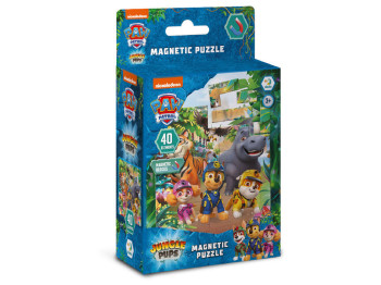 Магнітний пазл "Paw Patrol, Джунглі", 40 елементів, DoDo