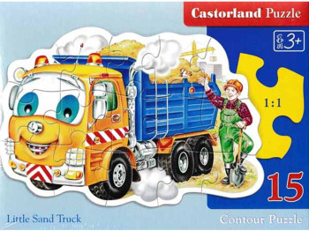 Пазли Вантажівка 15 елементів, Castorland