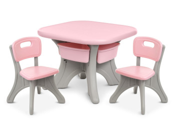 Столик со стульчиками. Bambi NEW TABLE-8