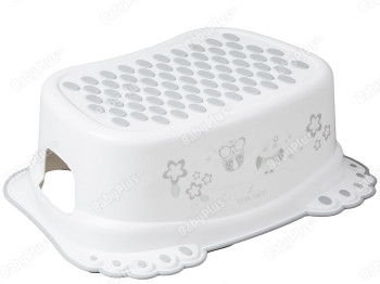 Подставка для ног Сова с противоскользящей резиной белая. Tega Baby SO-006-103