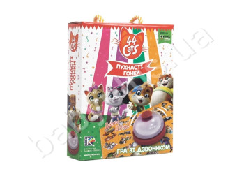 Гра зі дзвоником 44 Коти, Пухнасті гонки, Vladi Toys