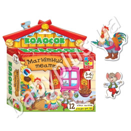 Гра настільна Магнітний театр Колосок, Vladi Toys