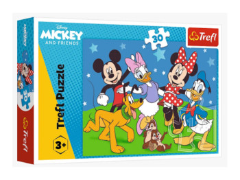 Пазл Trefl Mickey and Friends Микки и его друзья, 30 элементов