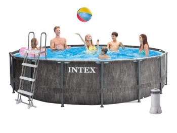 Басейн каркасний круглий Prism Frame. Intex 26742