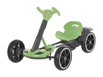 Электрокарт с музыкой M 6072EBR-5, с Bluetooth, зеленый, Bambi kart
