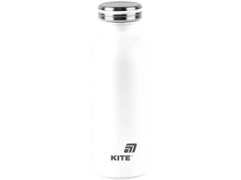 Термос Kite, 450 мл, з нержавіючої сталі, білий, Kite