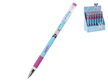 Ручка кулькова Kite Studio Pets SP26-032, синя, 0,5 мм