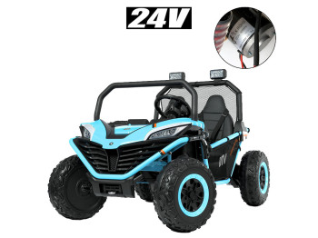 Детский электомобиль Джип. Bambi Racer M 4969(2)EBLR-4(24V)