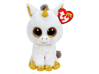 М'яка іграшка Beanie Boo's Білий єдиноріг Pegasus 25см. TY 36825