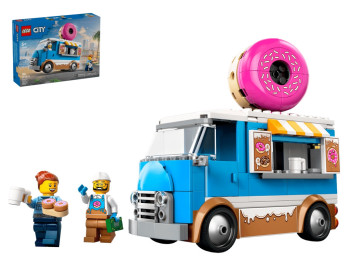 Конструктор LEGO City Вантажівка з пончиками, 196 деталей