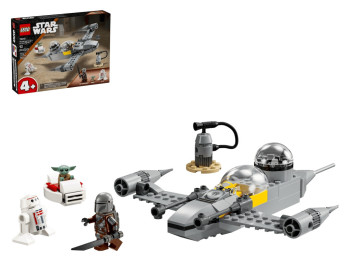 Конструктор LEGO Star Wars Зоряний винищувач N-1 Мандо й Ґроґу, 92 деталі