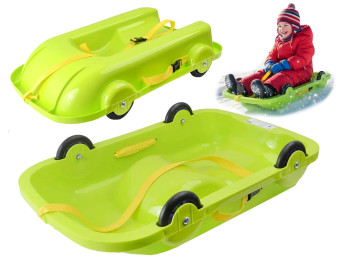 Санки детские универсальные 2в1. Doloni Toys 06550/1. Рекоменд. нагрузка 40 кг.