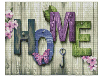 Алмазная картина Home 40х50 см, Strateg