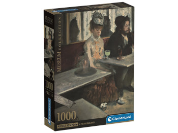 Пазли 1000 елементів, "Музейна колекція", Едгар Дег "Абсент", Clementoni 39974