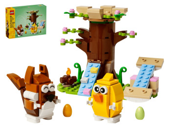 Конструктор LEGO Iconic Весенняя площадка для животных, 172 детали