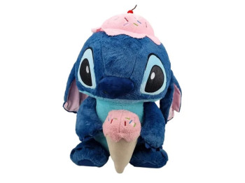 Мягкая игрушка Стич с мороженым, 95 см