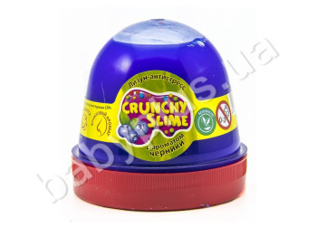 Хрусткий слайм. TM Mr.Boo 80082. Чорниця. 120г.