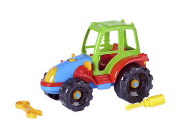 Конструктор Трактор. Toys-plast ИП.30.005