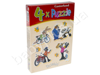 Пазли Ну, постривай !, 4,5,6 і 7 елементів, Castorland